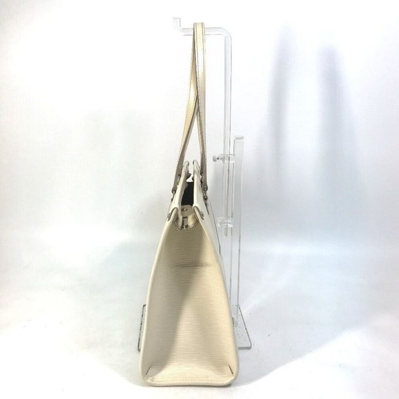 LOUIS VUITTON Epi Madeleine GM Tote Bag Shoulder Bag Epi Leather White - Picture 2 of 16
